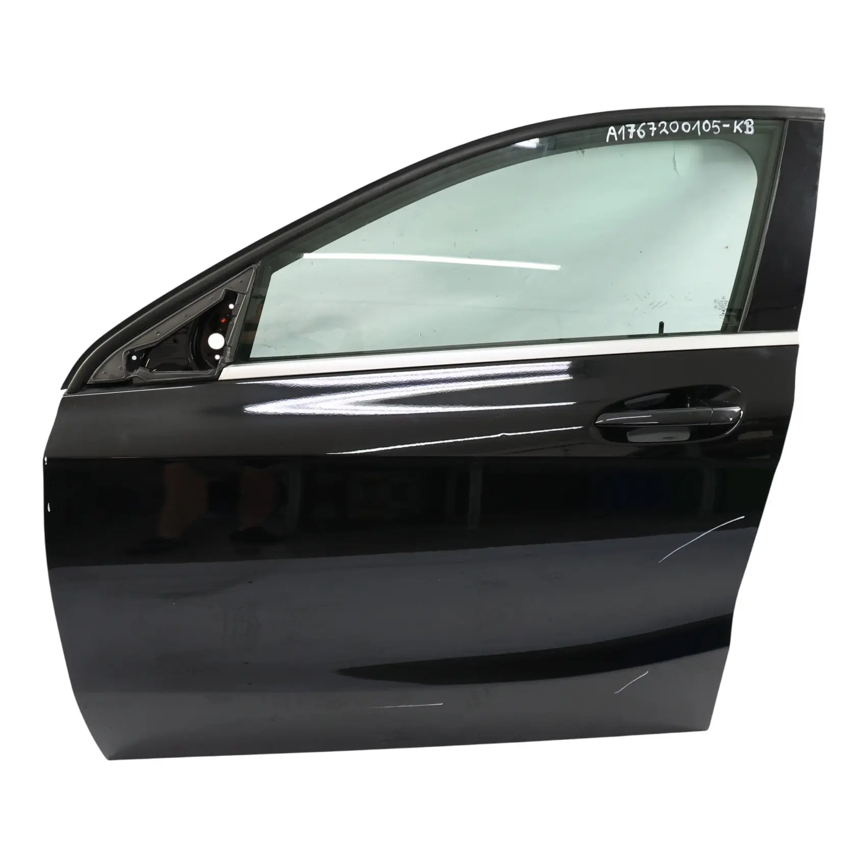 Mercedes W176 Door Front Left N/S Kosmos Cosmic Black Metallic - 191