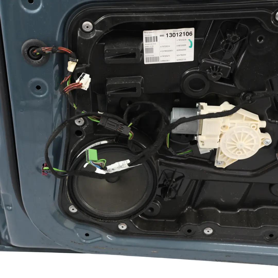 Mercedes W176 Door Front Right O/S A-Class Universe Blue Metallic - 894 - SKU A1767200205-UNI - Part number A1767200205