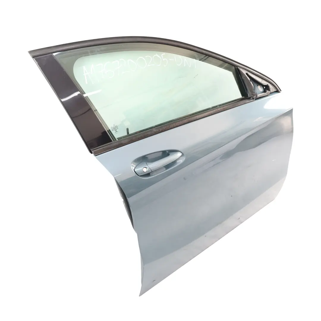 Door Front Right O/S A-Class Universe Blue Metallic - 894 to Mercedes W176 with Part number A1767200205 Mercedes W176 Door Front Right O/S A-Class Universe Blue Metallic - 894 - SKU A1767200205-UNI - Part number A1767200205