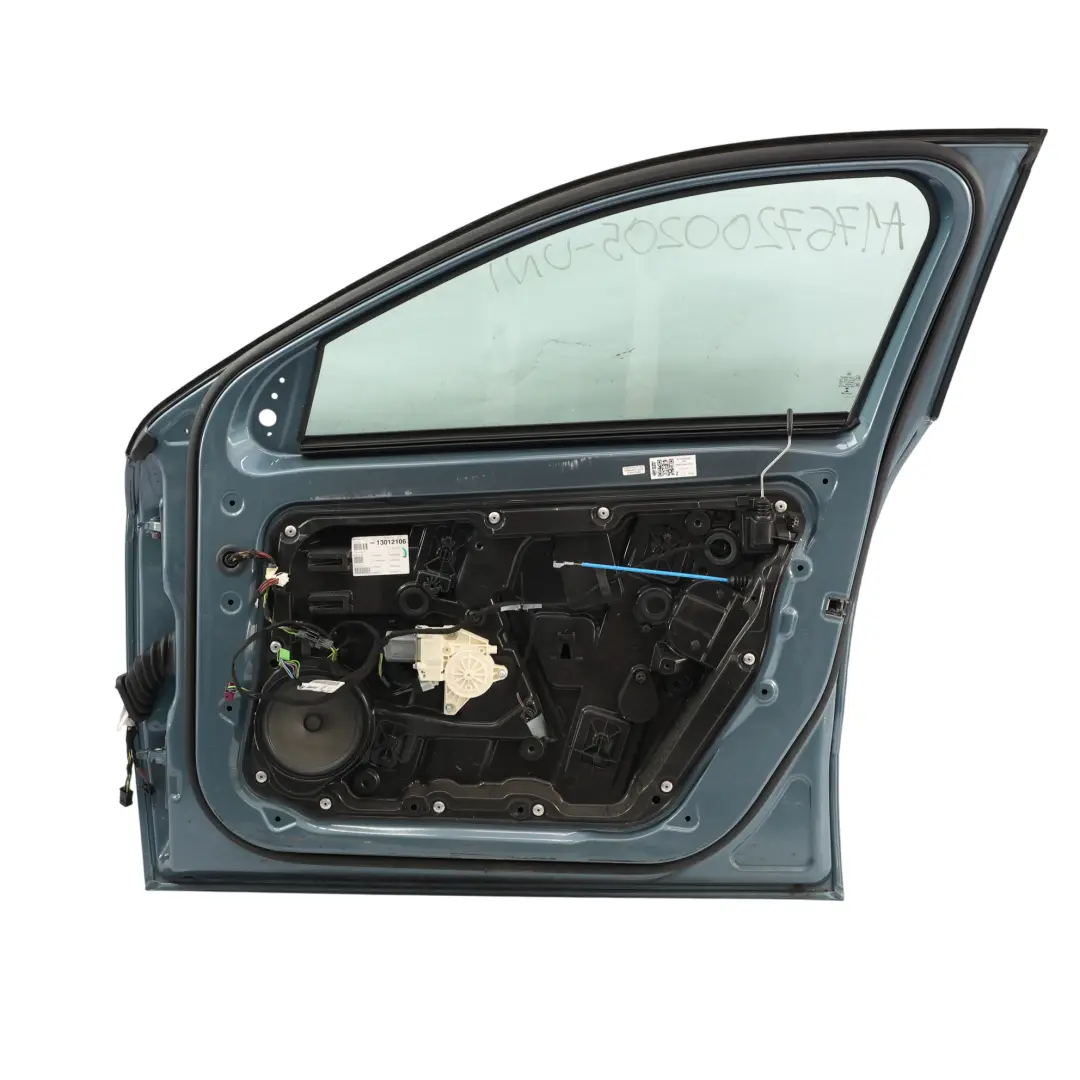 Door Front Right O/S A-Class Universe Blue Metallic - 894 to Mercedes W176 with Part number A1767200205 Mercedes W176 Door Front Right O/S A-Class Universe Blue Metallic - 894 - SKU A1767200205-UNI - Part number A1767200205