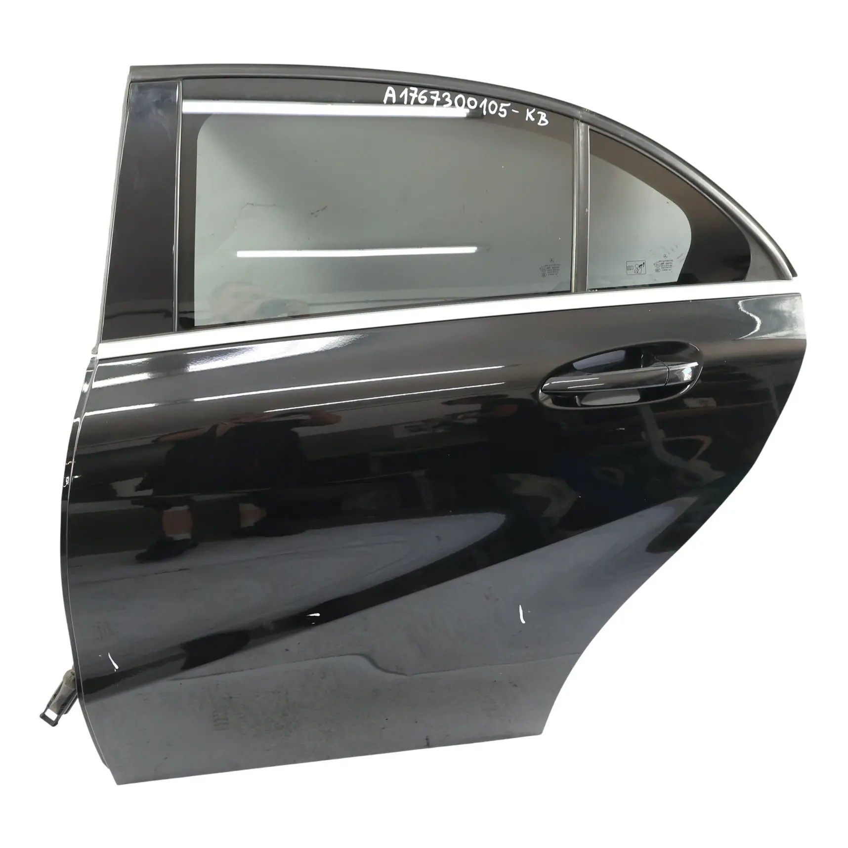 Mercedes W176 Door Rear Left N/S A-Class Kosmos Cosmic Black Metallic - 191