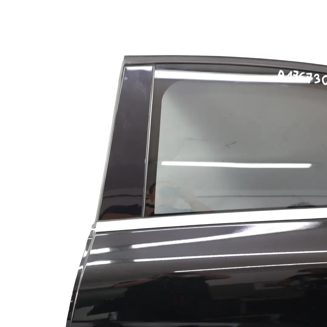 Mercedes W176 Door Rear Left N/S A-Class Kosmos Cosmic Black Metallic - 191 - SKU A1767300105-KB - Part number A1767300105