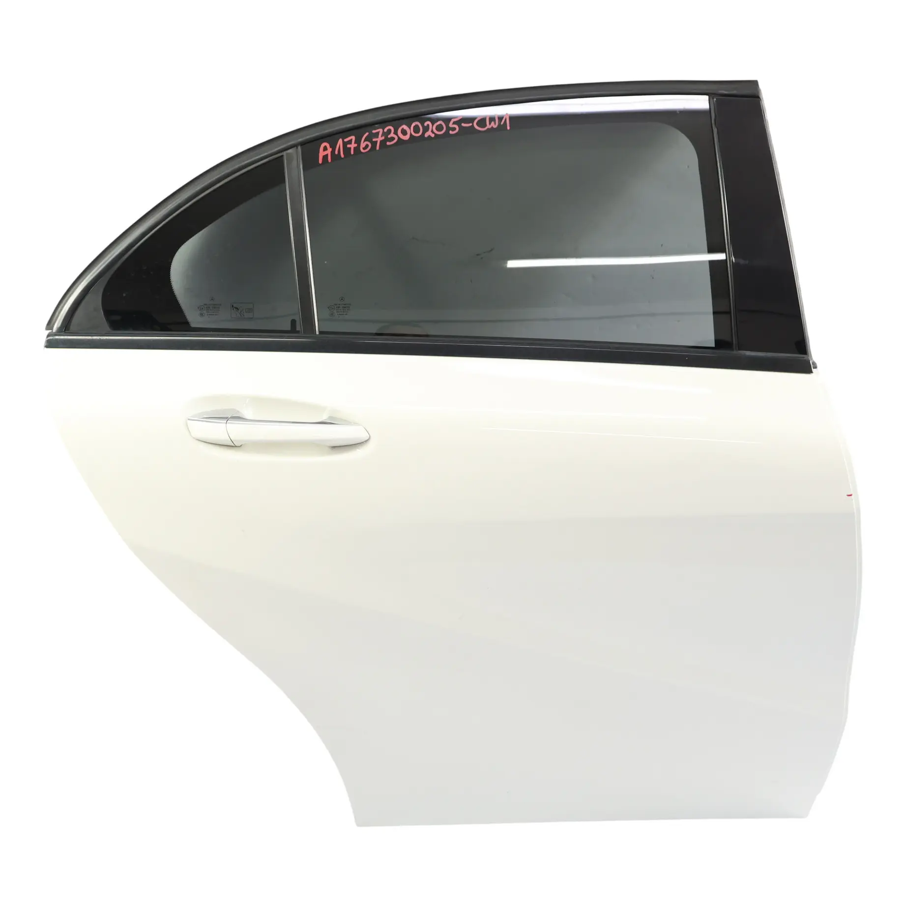 Mercedes W176 Door Rear Right O/S A-Class Calcite White - 650