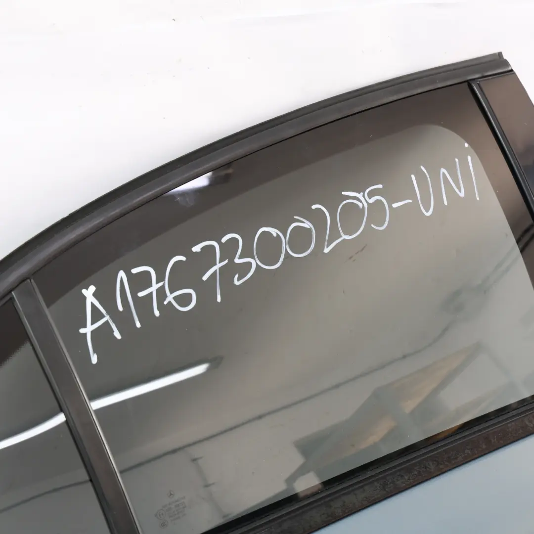Mercedes W176 Door Rear Right O/S A-Class Universe Blue Metallic - 894 - SKU A1767300205-UNI - Part number A1767300205