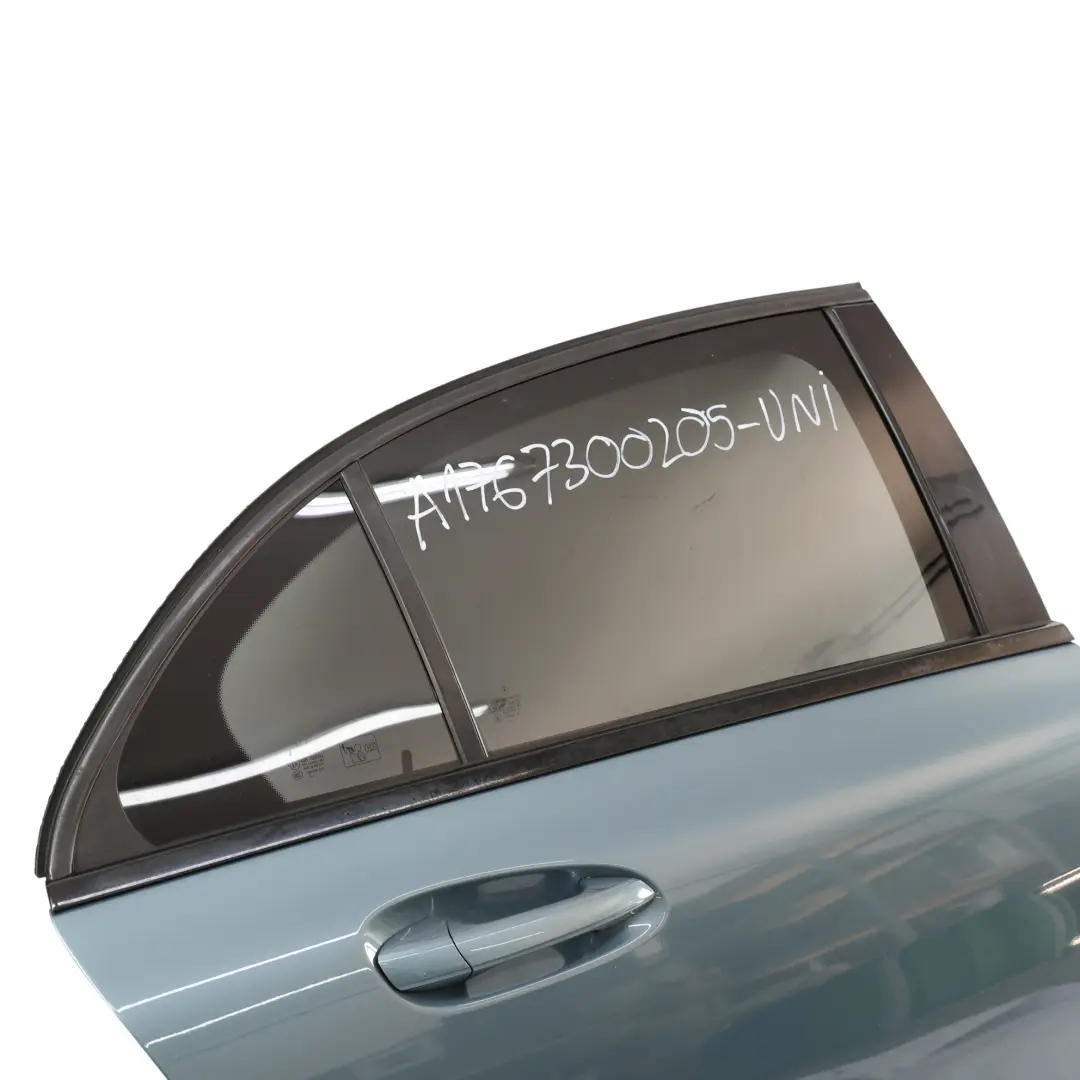 Mercedes W176 Door Rear Right O/S A-Class Universe Blue Metallic - 894 - SKU A1767300205-UNI - Part number A1767300205