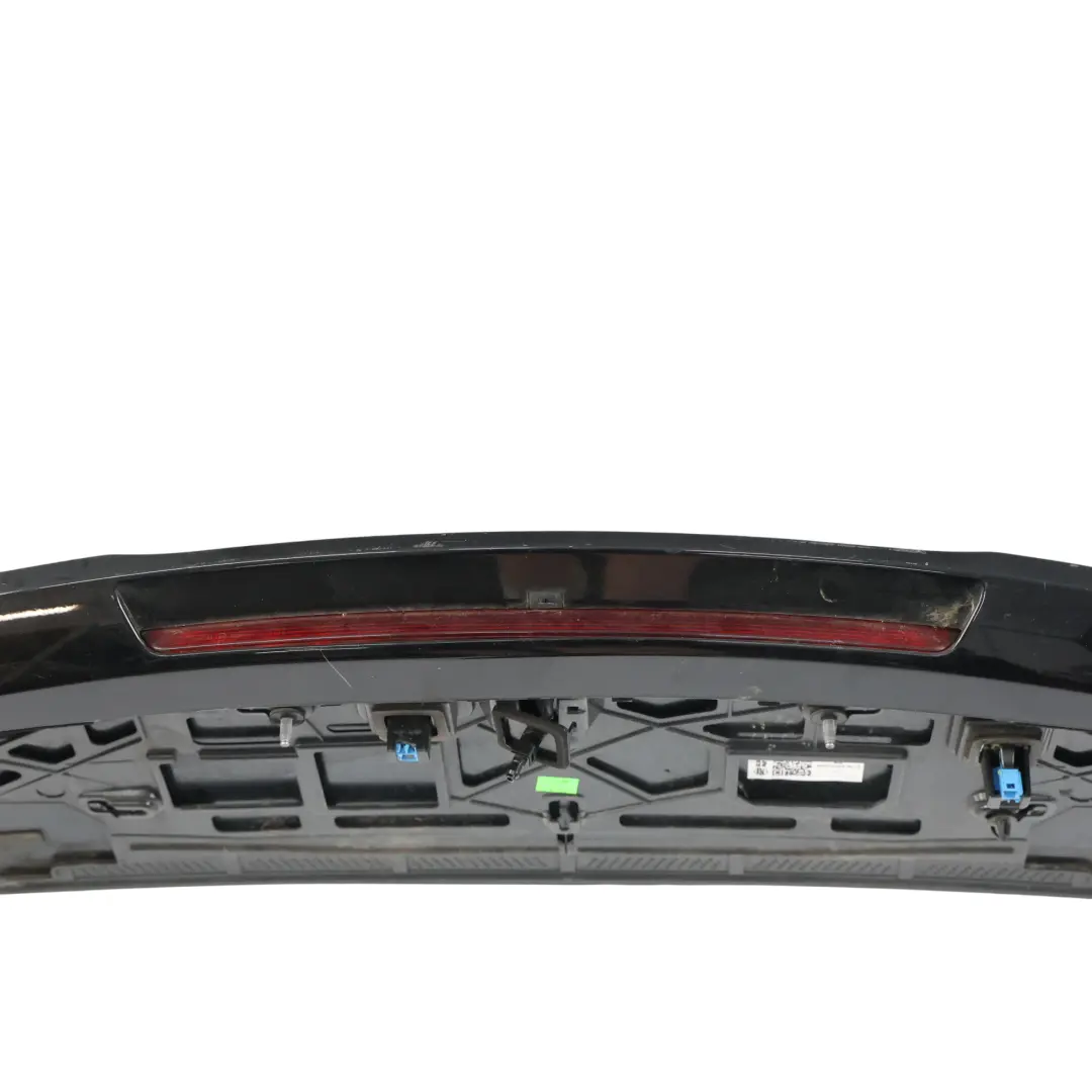 Mercedes W176 Boot Tailgate Trunk Spoiler Panel Kosmos Black Metallic - 191 - SKU A1767900488-KB - Part number A1767900488