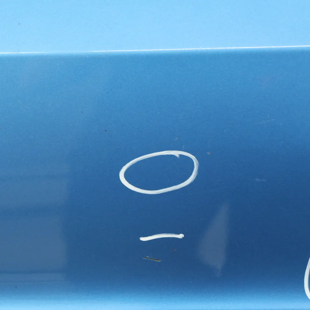 Bumper Rear Trim Panel Covering South Seas Blue - 162 to Mercedes W176 with Part number A1768800440 Mercedes W176 Bumper Rear Trim Panel Covering South Seas Blue - 162 - SKU A1768800440-SSB - Part number A1768800440