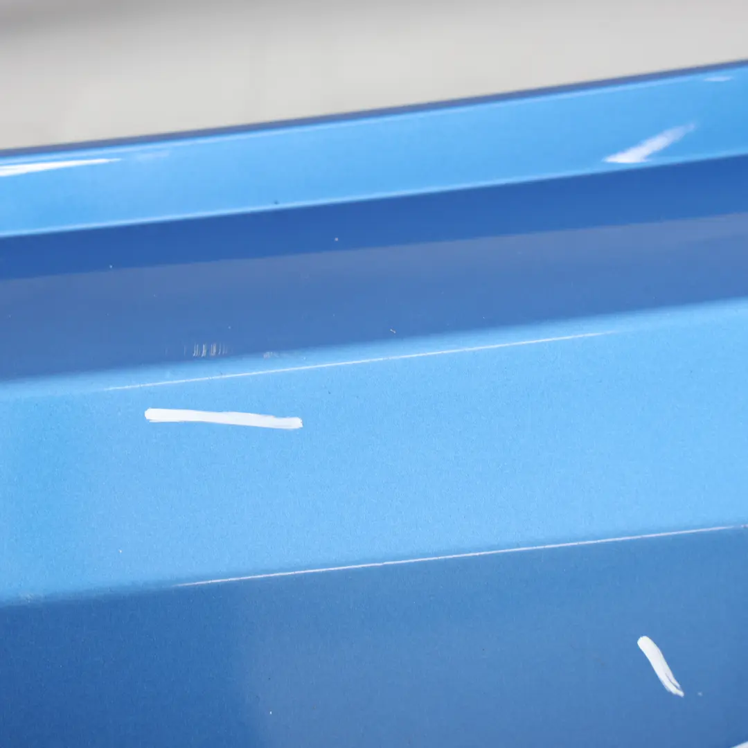 Mercedes W176 Bumper Rear Trim Panel Covering South Seas Blue - 162 - SKU A1768800440-SSB - Part number A1768800440