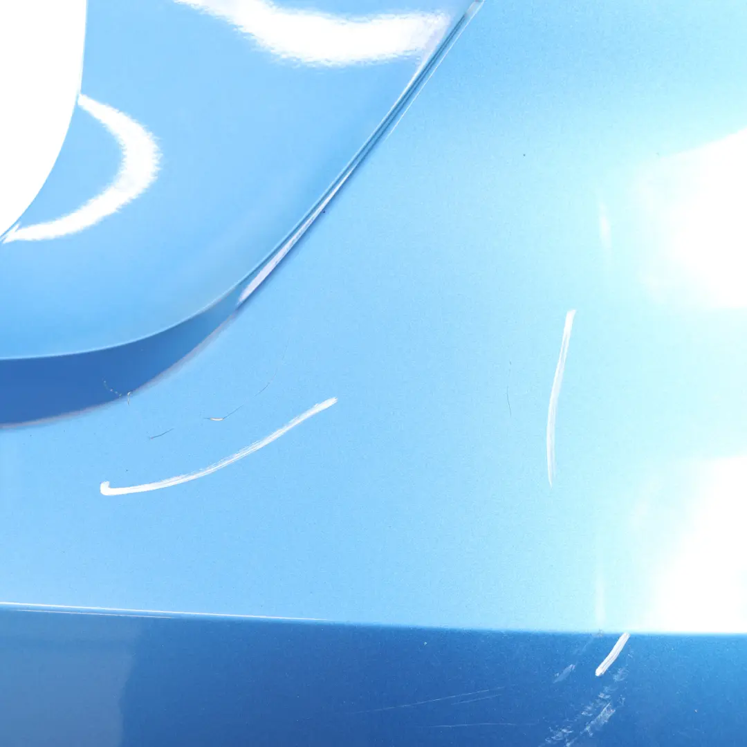 Bumper Rear Trim Panel Covering South Seas Blue - 162 to Mercedes W176 with Part number A1768800440 Mercedes W176 Bumper Rear Trim Panel Covering South Seas Blue - 162 - SKU A1768800440-SSB - Part number A1768800440