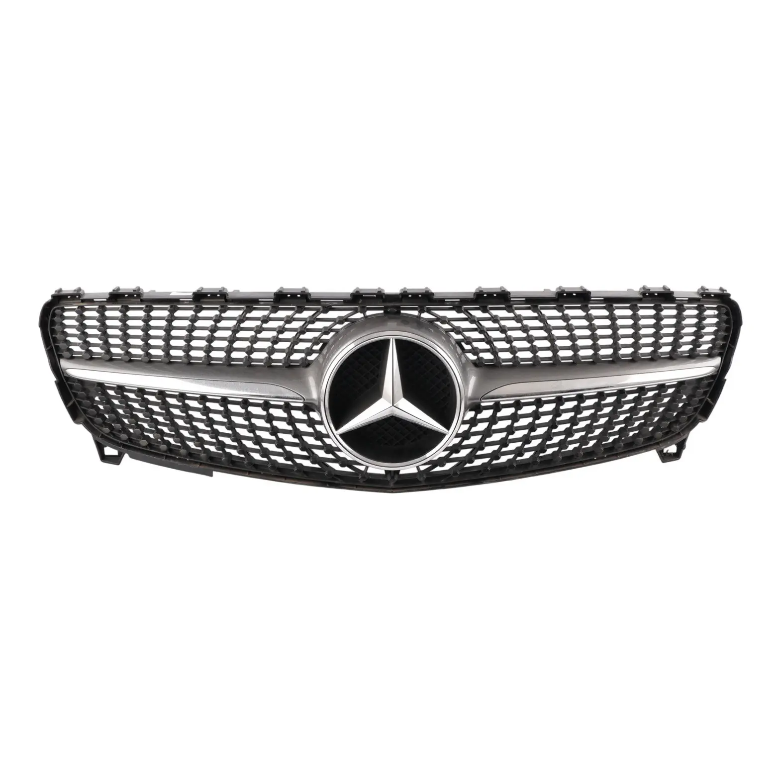 Mercedes W176 Radiator Grille Front Bumper Panel Mountain Grey - 787 A1768807500