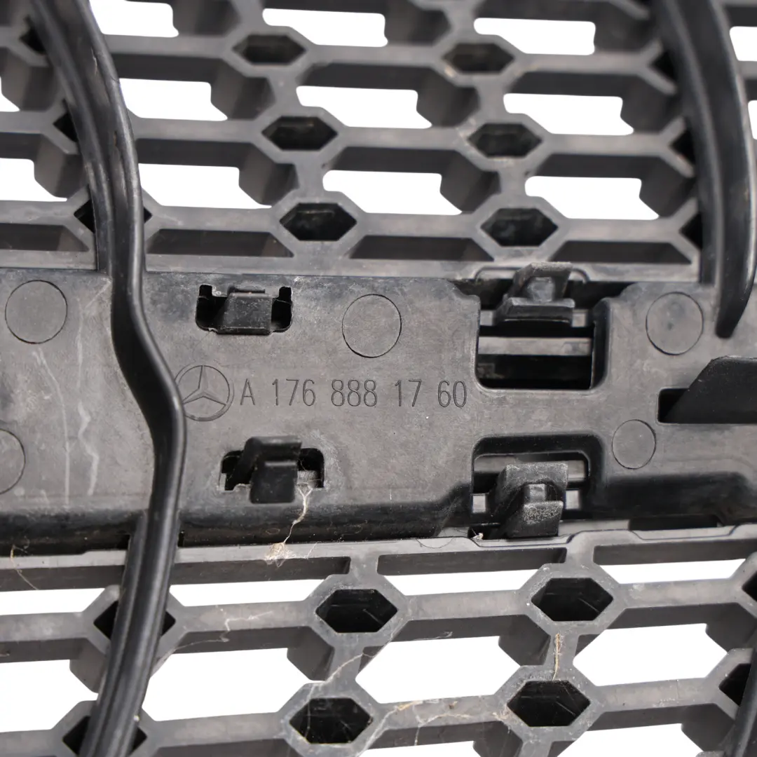 Mercedes W176 Radiator Grille Front Bumper Panel Mountain Grey - 787 A1768807500 - SKU A1768807500-MG - Part number A1768807500-MG