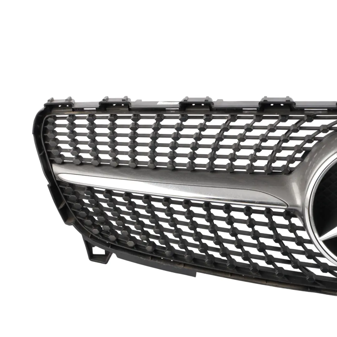 Mercedes W176 Radiator Grille Front Bumper Panel Mountain Grey - 787 A1768807500 - SKU A1768807500-MG - Part number A1768807500-MG