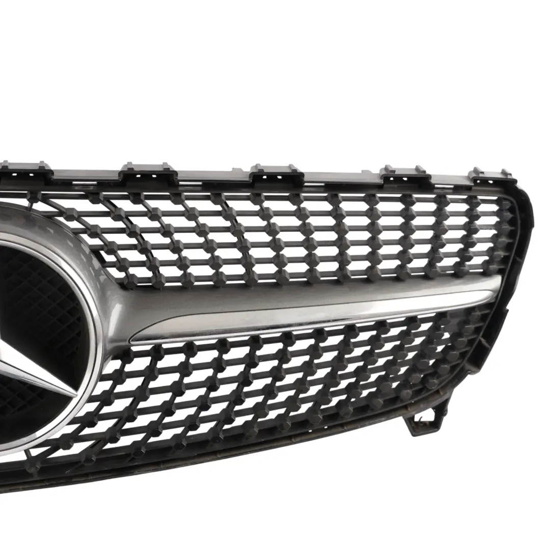 Mercedes W176 Radiator Grille Front Bumper Panel Mountain Grey - 787 A1768807500 - SKU A1768807500-MG - Part number A1768807500-MG