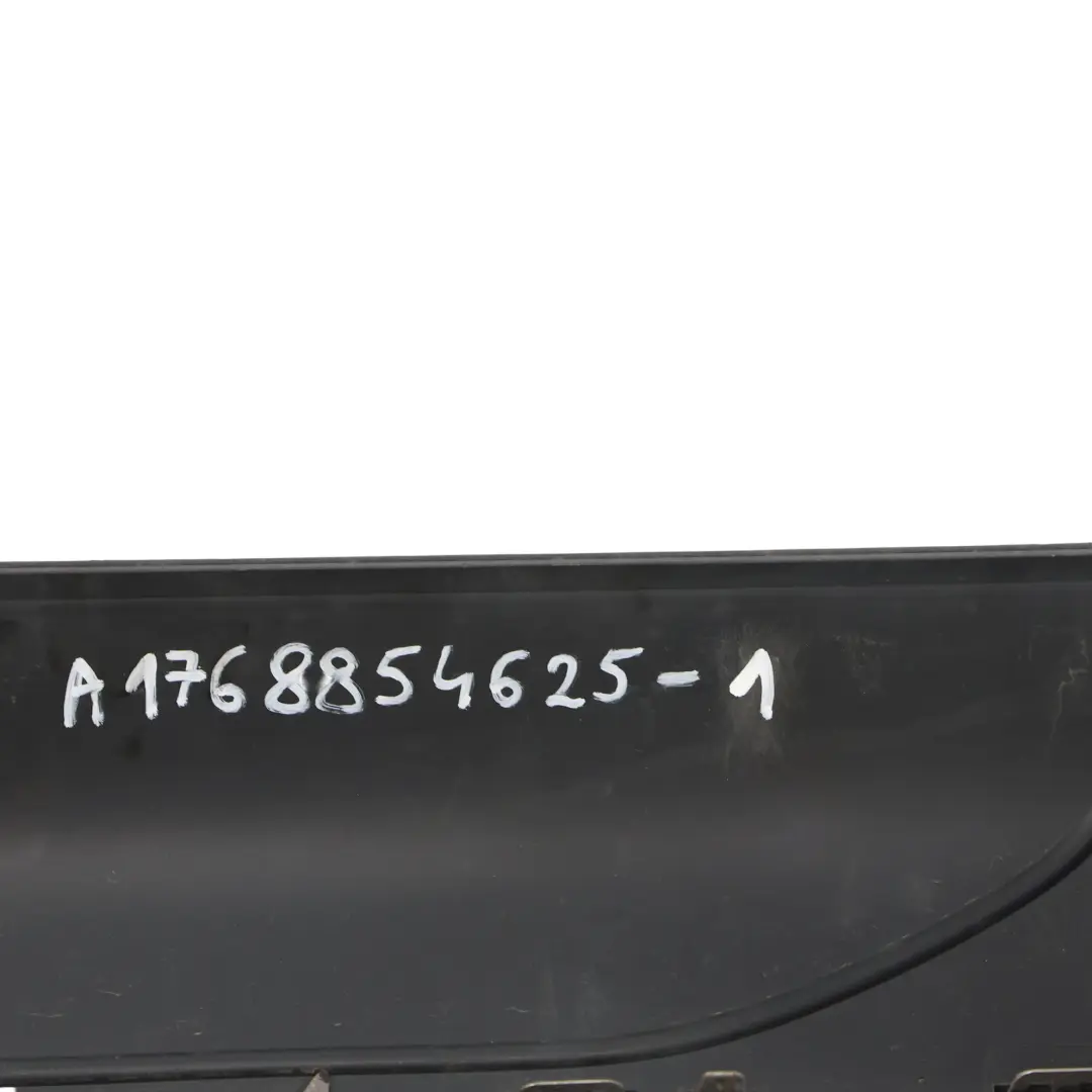 Mercedes W176 Pannello Paraurti Posteriore Inferiore Diffusore - SKU A1768854625-1 - Numero di parte A1768854625