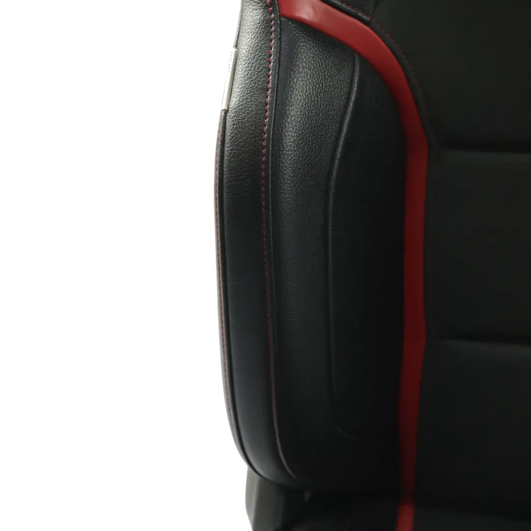 Front Seat Heated AMG Performance Leather Black Red Left N/S to Mercedes W176 with Part number A1769103602 Mercedes W176 Front Seat Heated AMG Performance Leather Black Red Left N/S - SKU A1769103602-2 - Part number A1769103602