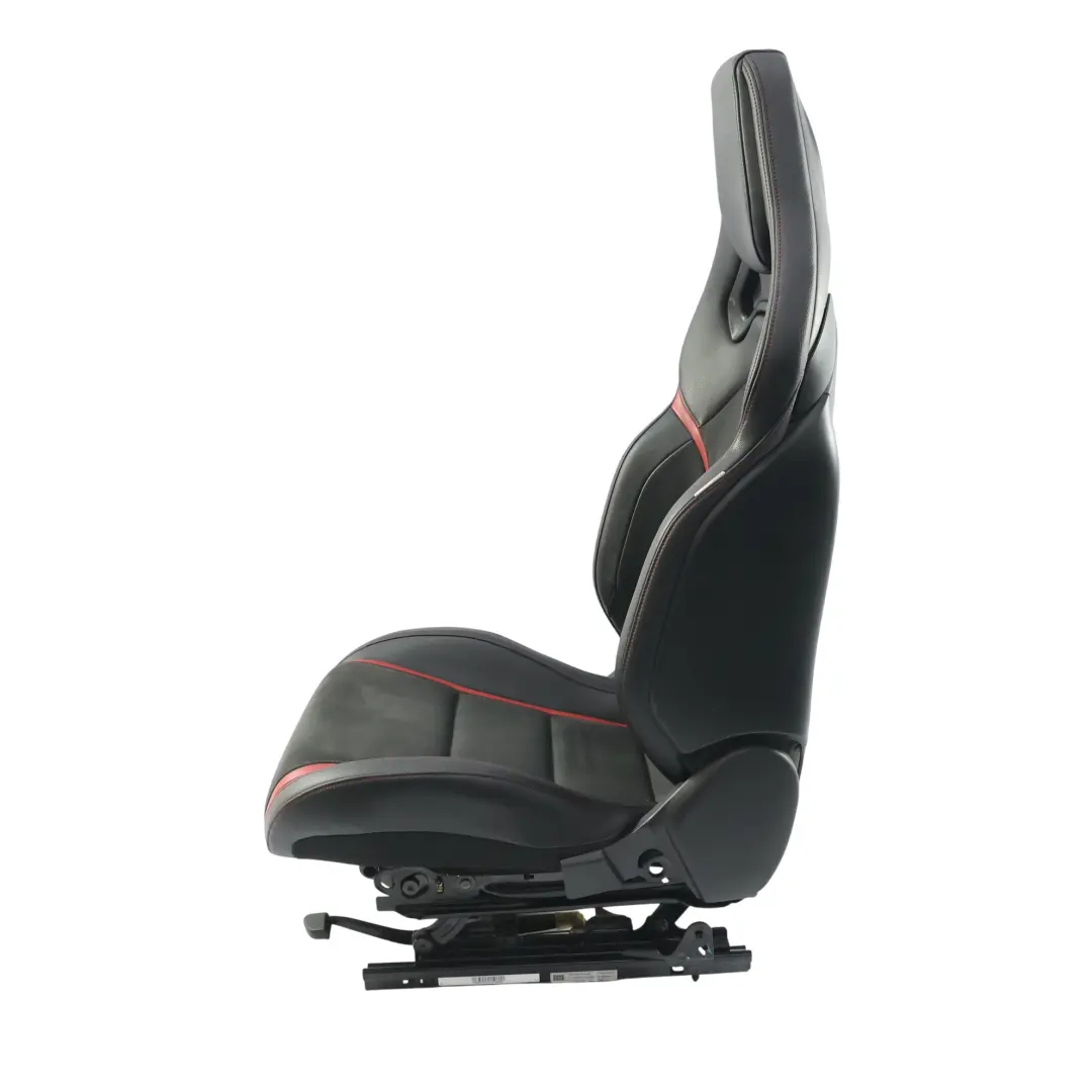 Front Seat AMG Performance Heated Leather Black Red Right O/S to Mercedes W176 with Part number A1769103702 Mercedes W176 Front Seat AMG Performance Heated Leather Black Red Right O/S - SKU A1769103702-2 - Part number A1769103702