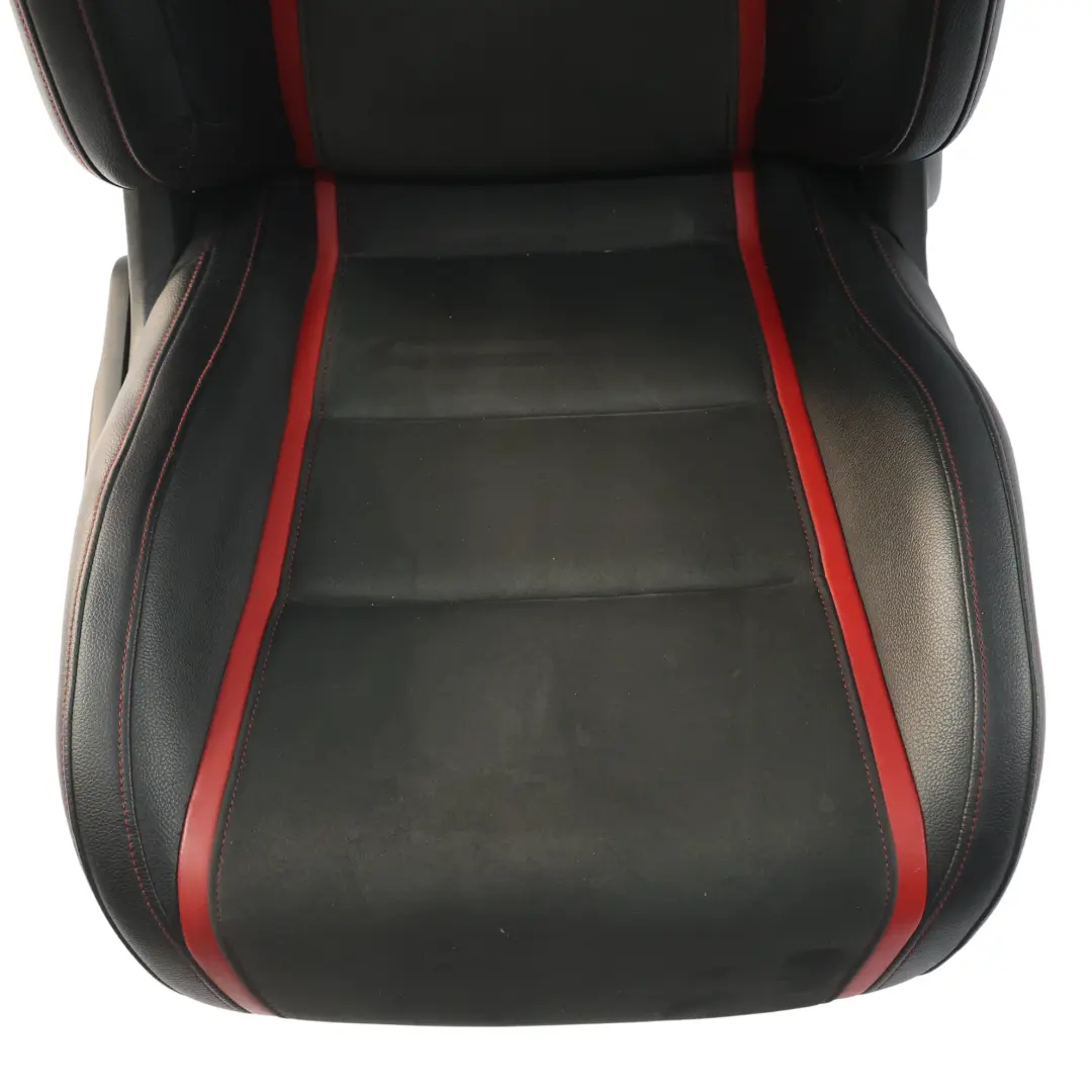 Mercedes W176 Front Seat AMG Performance Heated Leather Black Red Right O/S - SKU A1769103702-2 - Part number A1769103702