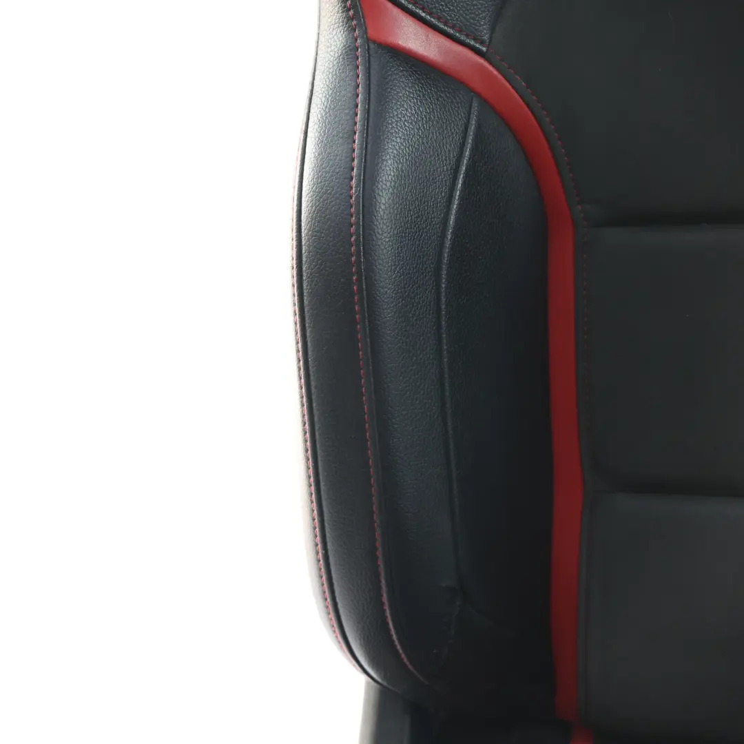 Mercedes W176 Front Seat AMG Performance Heated Leather Black Red Right O/S - SKU A1769103702-2 - Part number A1769103702
