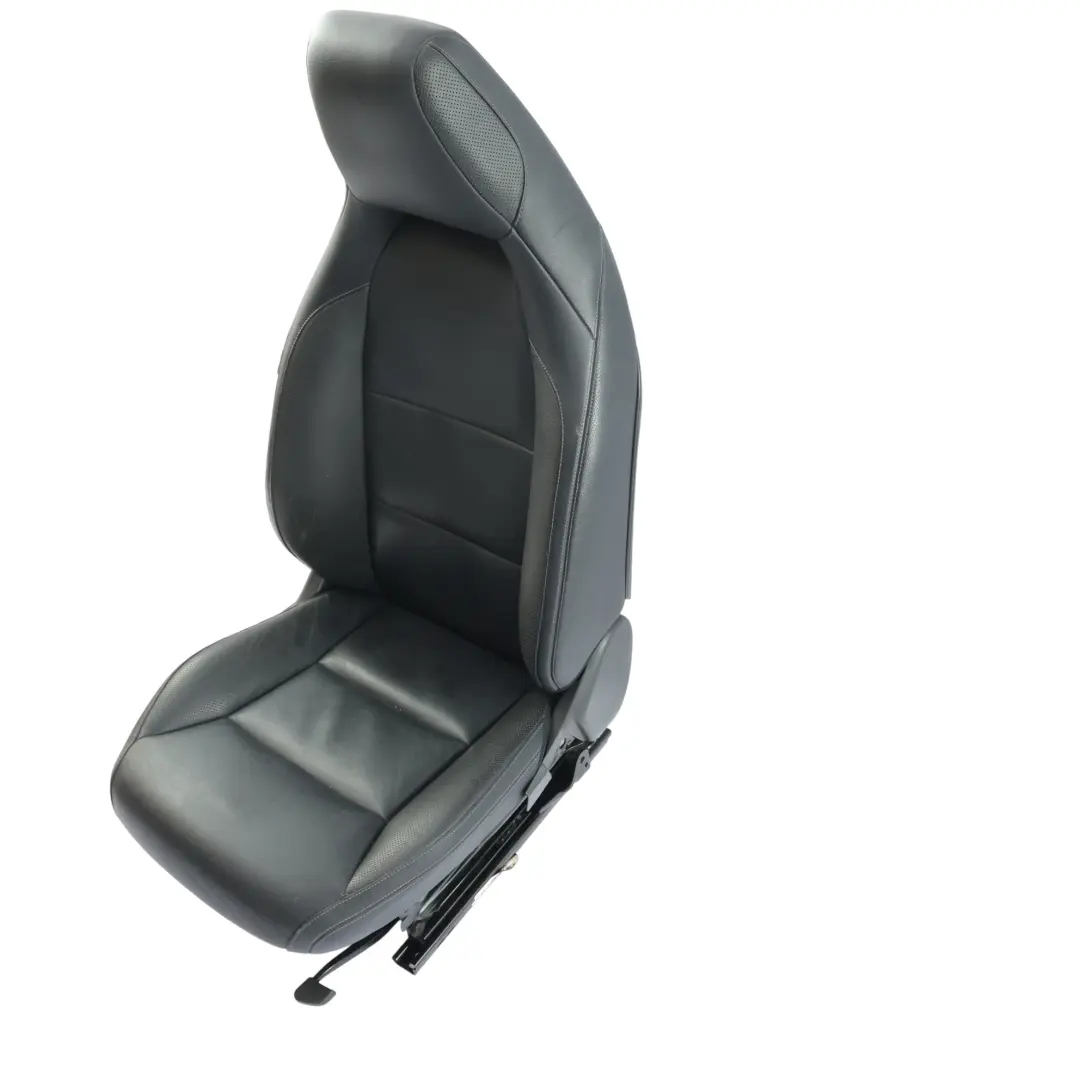 Fotel Ogrzewany Elektryczny Prawy Skóra Czarny Antracyt do Mercedes W176 o numerze A1769106607 Mercedes W176 Fotel Ogrzewany Elektryczny Prawy Skóra Czarny Antracyt - SKU A1769106607-1 - Numer Części A1769106607