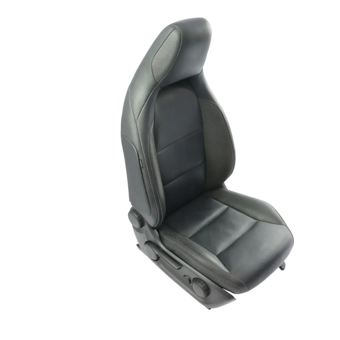 Front Seat Heated Electric Right O/S Leather Black Anthracite to Mercedes W176 with Part number A1769106607 Mercedes W176 Front Seat Heated Electric Right O/S Leather Black Anthracite - SKU A1769106607-1 - Part number A1769106607