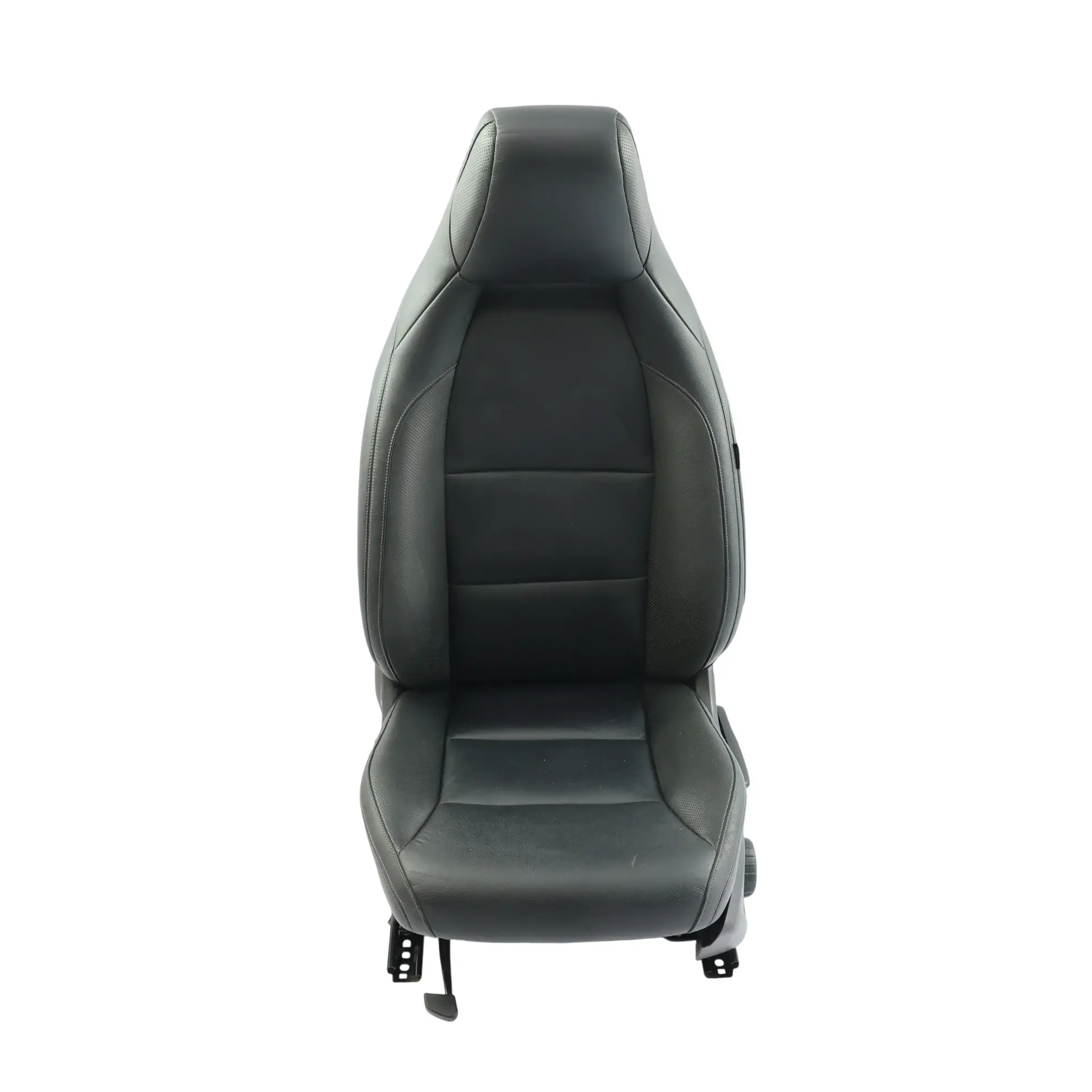 Mercedes W176 Fotel Lewy Elektryczny Podgrzewany Nappa Czarny Antracyt