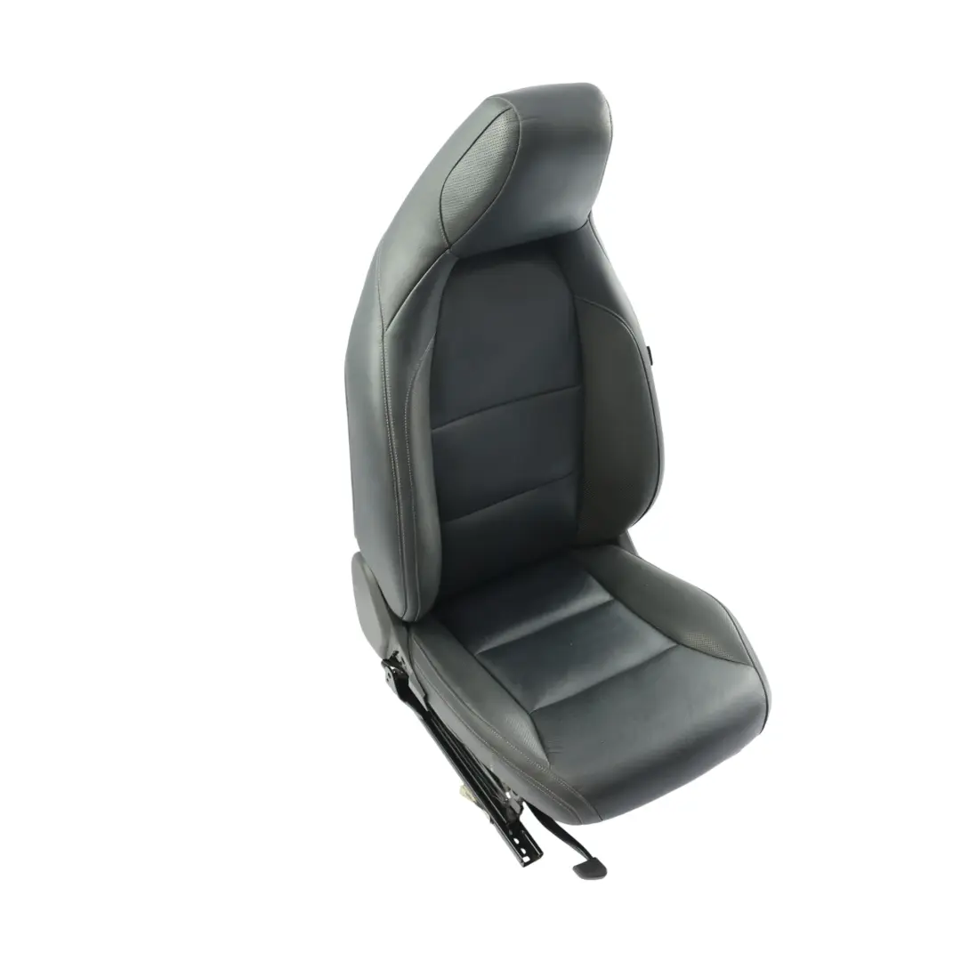 Fotel Lewy Elektryczny Podgrzewany Nappa Czarny Antracyt do Mercedes W176 o numerze A1769106707 Mercedes W176 Fotel Lewy Elektryczny Podgrzewany Nappa Czarny Antracyt - SKU A1769106707-1 - Numer Części A1769106707