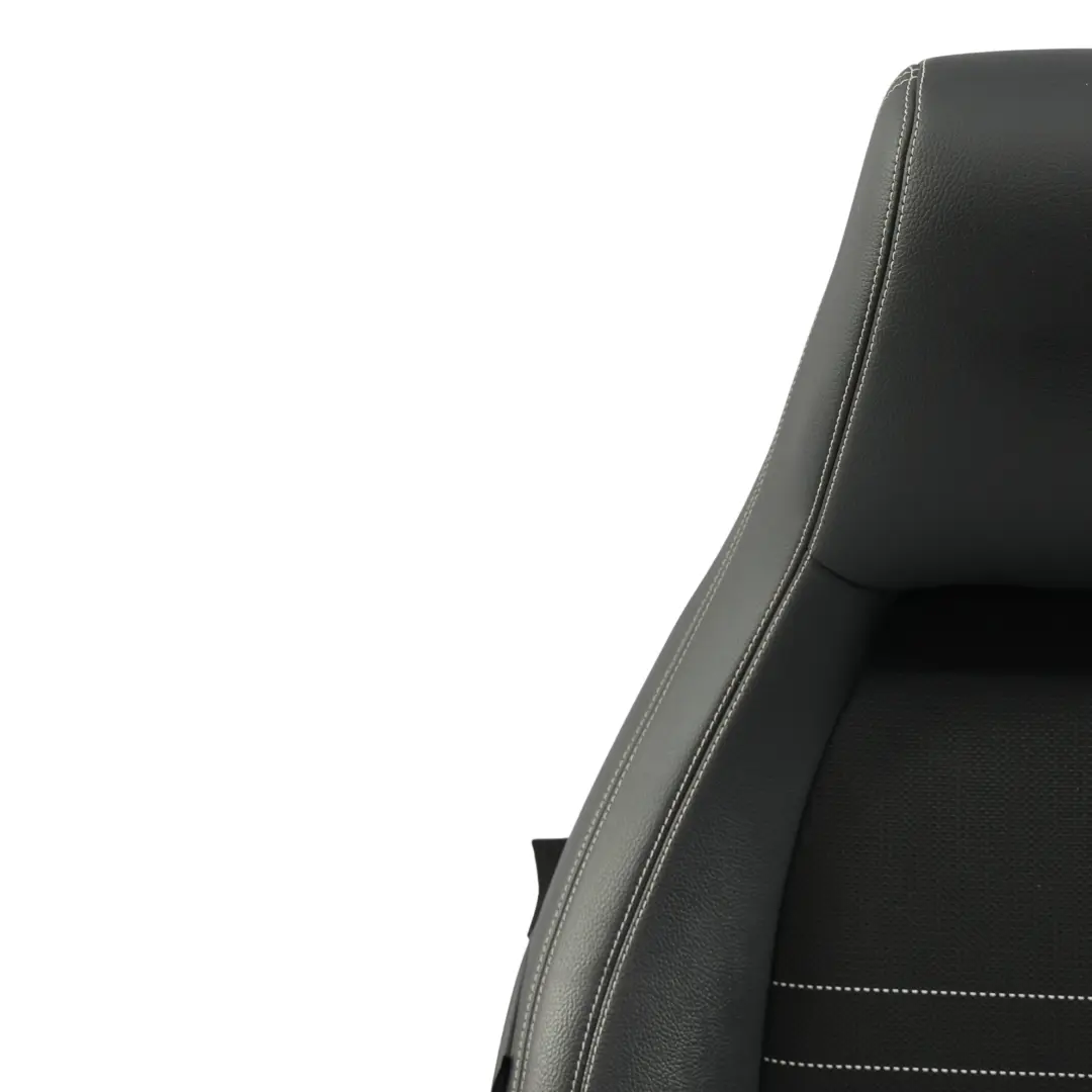 Oparcie Fotela Prawy Przód Materiał Skóra Artico Czarna do Mercedes W176 o numerze A1769108401 Mercedes W176 Oparcie Fotela Prawy Przód Materiał Skóra Artico Czarna - SKU A1769108401-5 - Numer Części A1769108401