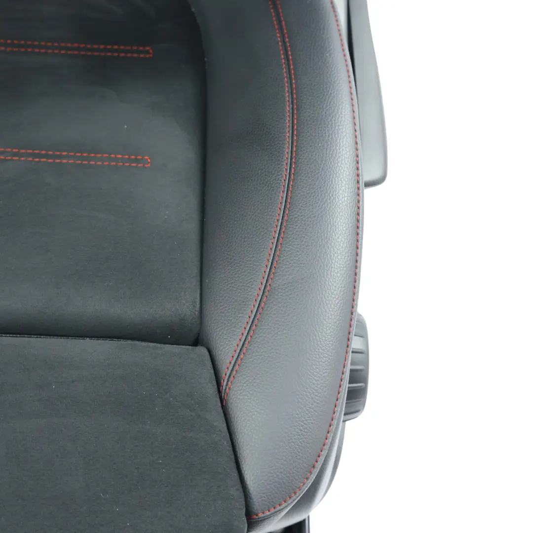 Mercedes C118 W177 Fotel Przedni Lewy Grzany Materiał Imitacja Skóry Czarny - SKU A1779107901-1 - Numer Części A1779107901