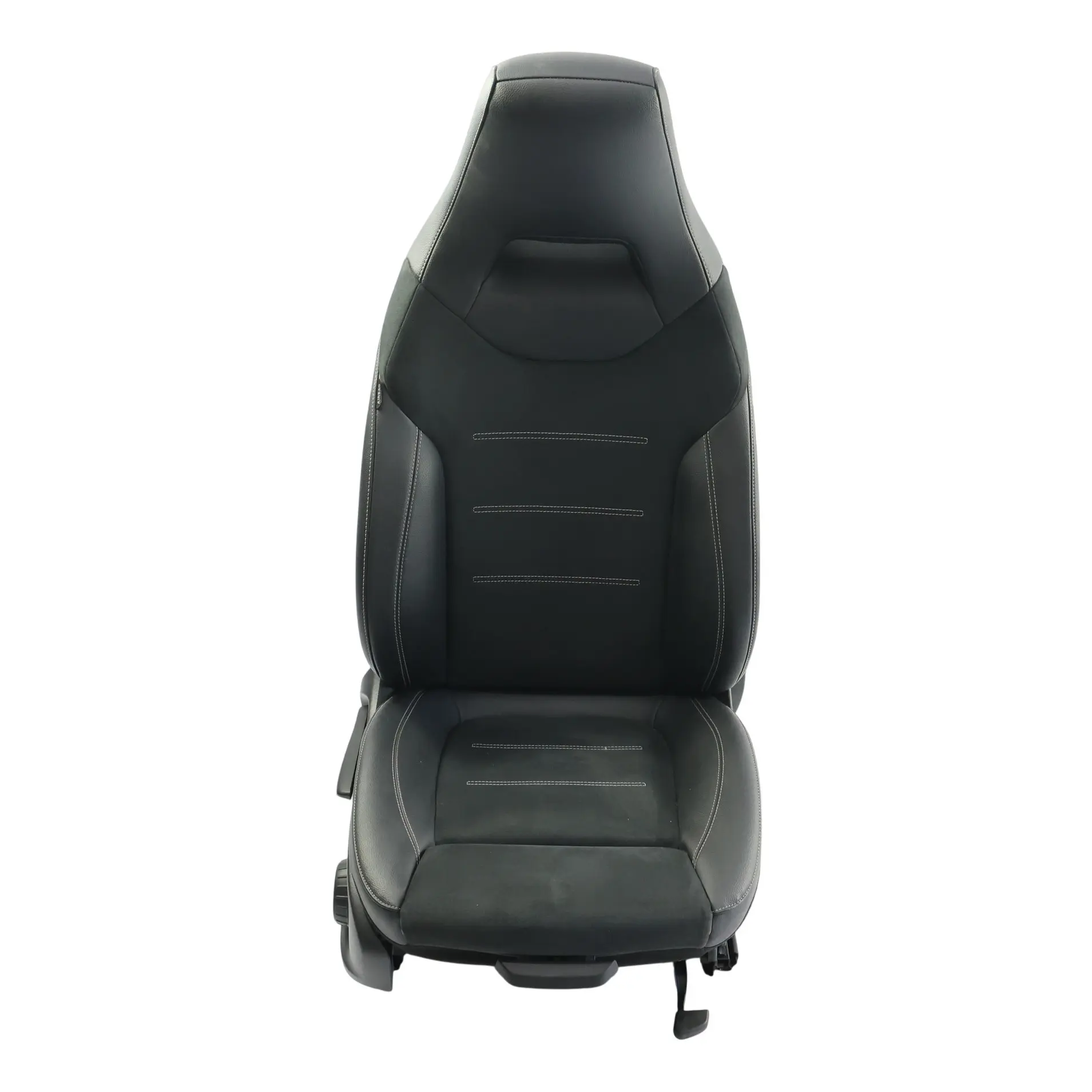 Mercedes W177 Front Seat Right O/S Heated Fabric Imitation Leather Black