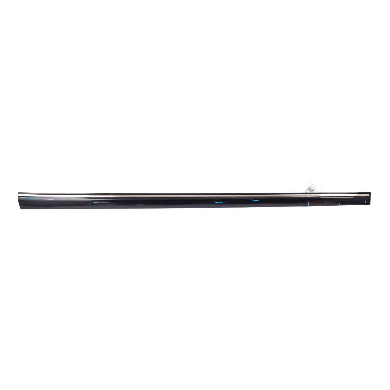 Mercedes CLC-Class CL203 Front Right O/S Molding Trim Strip Tanzanite Blue 359
