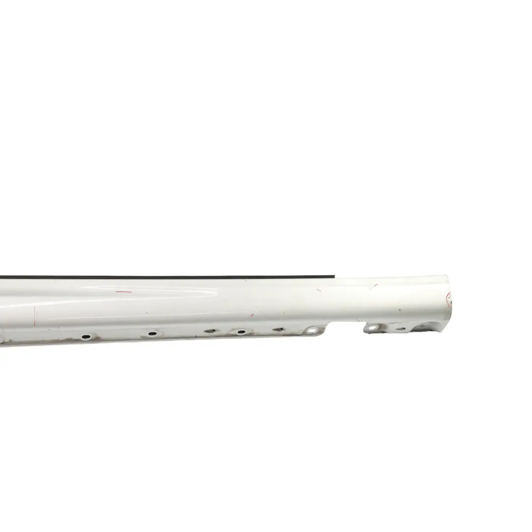 Mercedes CL203 Side Skirt Cover Sill Trim Panel Right O/S Brilliant Silver 9744 - SKU A2036980654-BRS1 - Part number A2036980654