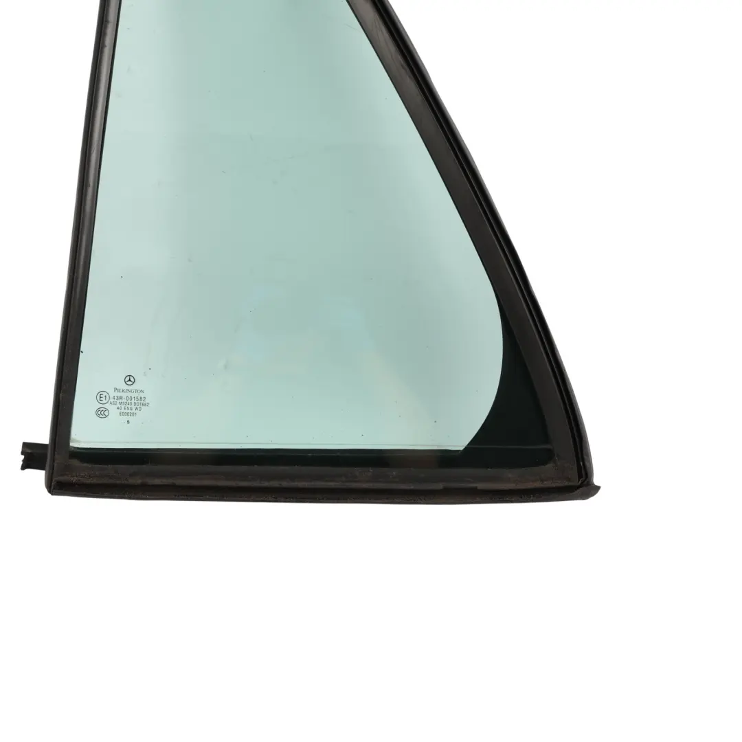 Mercedes S203 Estate Side Window Rear Left N/S Green Glass AS2 - SKU A2037300355 - Part number A2037300355