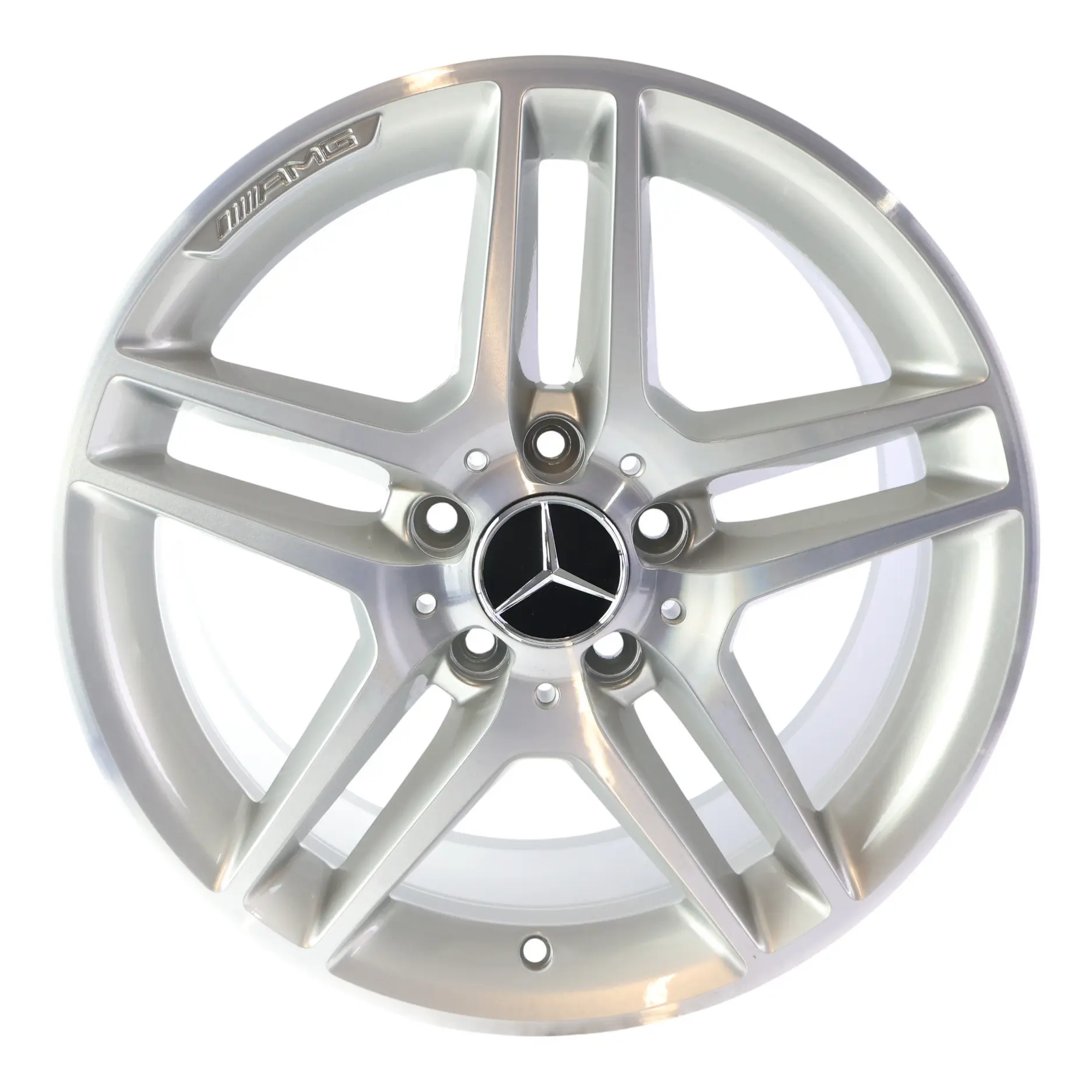Mercedes W204 AMG Alloy Wheel Rim 17" 8.5J ET:58 Double Spoke 5x112 A2044012400