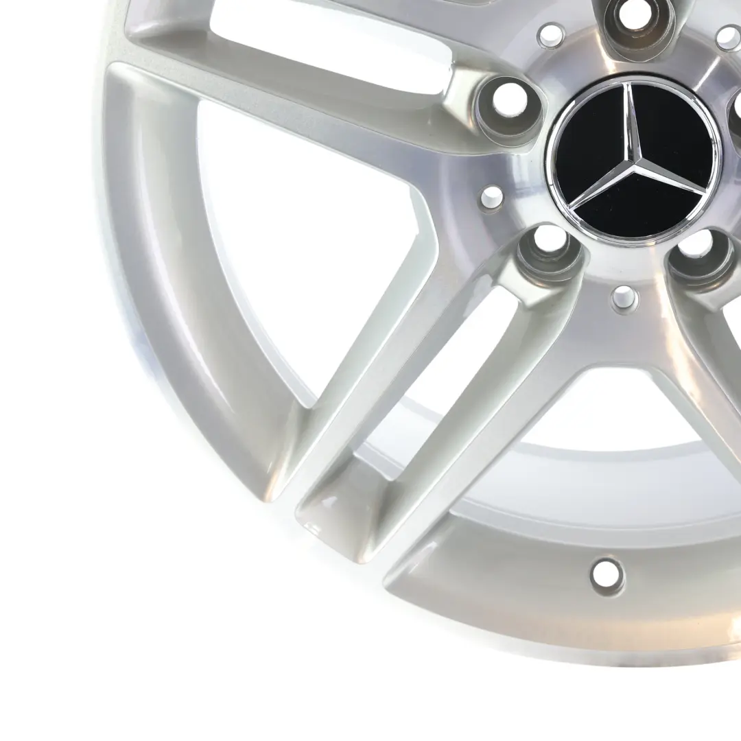 Mercedes W204 AMG Alloy Wheel Rim 17" 8.5J ET:58 Double Spoke 5x112 - SKU A2044012400 - Part number A2044012400