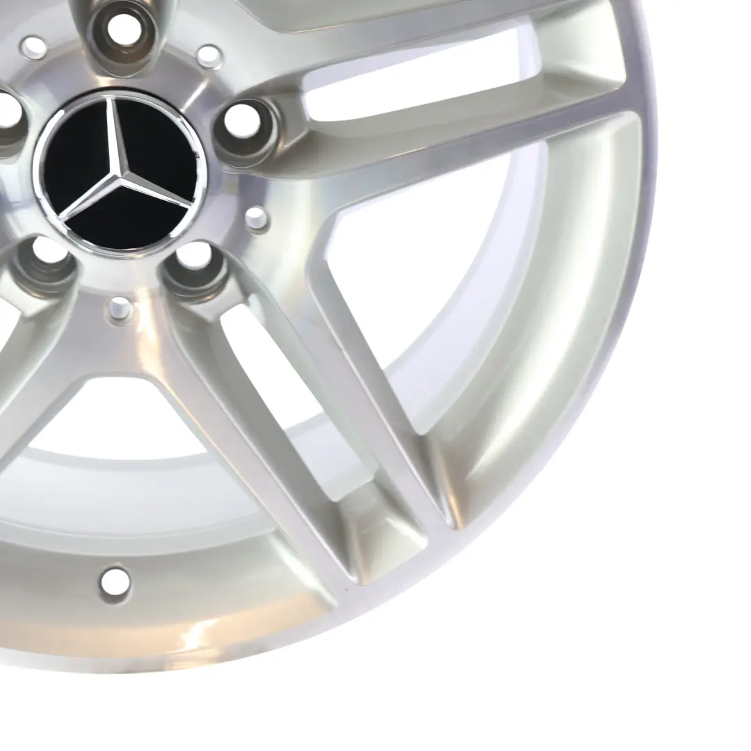 Mercedes W204 AMG Alloy Wheel Rim 17" 8.5J ET:58 Double Spoke 5x112 - SKU A2044012400 - Part number A2044012400