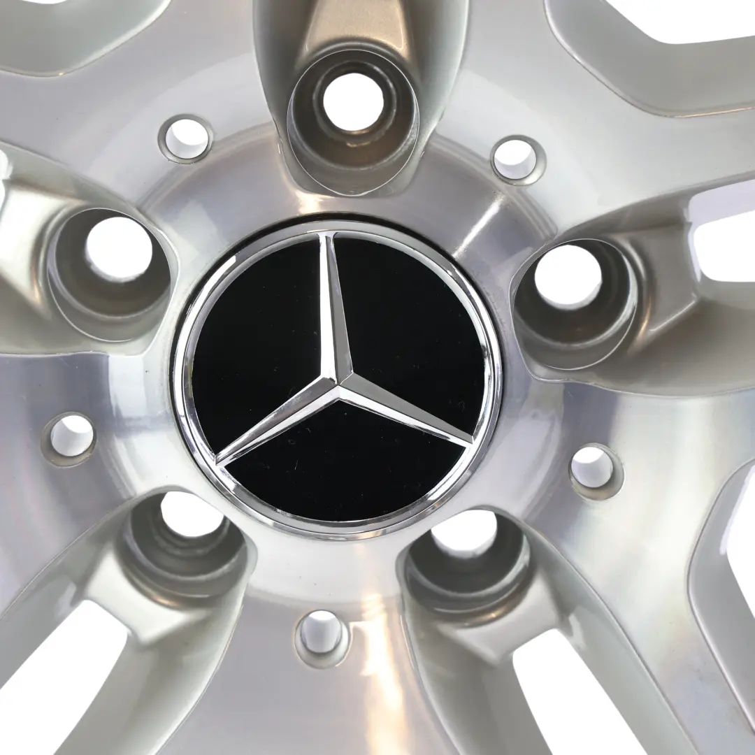 Mercedes W204 AMG Alloy Wheel Rim 17" 8.5J ET:58 Double Spoke 5x112 - SKU A2044012400 - Part number A2044012400