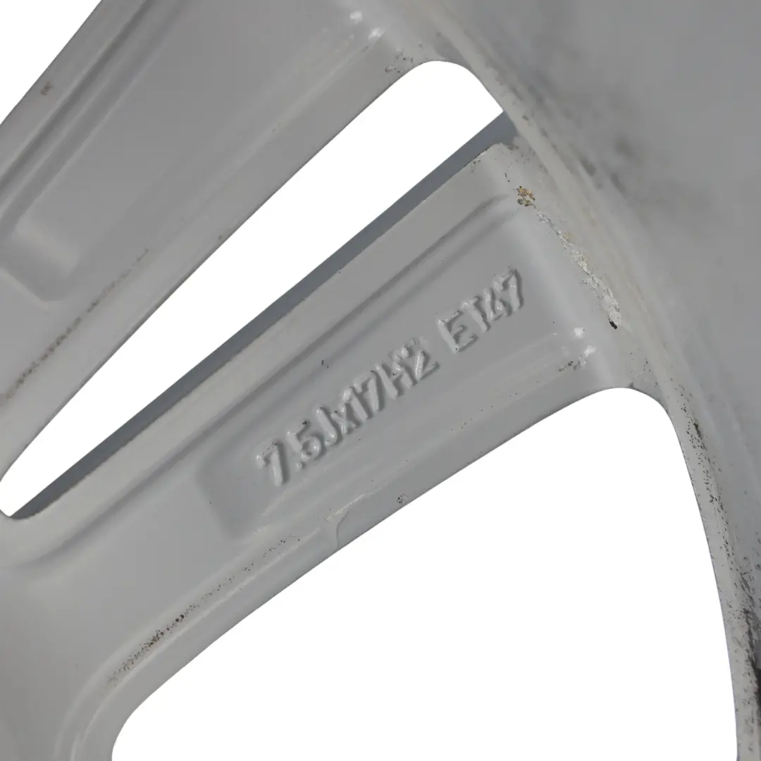 Spoke Silver Alloy Wheel Rim 17" 7,5J ET:47 to Mercedes W204 7 Double with Part number A2044017402 Mercedes W204 7 Double Spoke Silver Alloy Wheel Rim 17" 7,5J ET:47 - SKU A2044017402-1 - Part number A2044017402