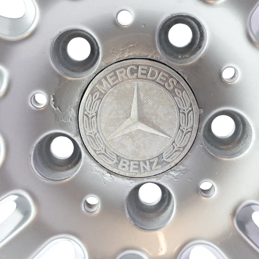 Mercedes W204 Silver Alloy Wheel Rim 17" 7,5J ET:47 7 Double Spoke - SKU A2044017402-3 - Part number A2044017402