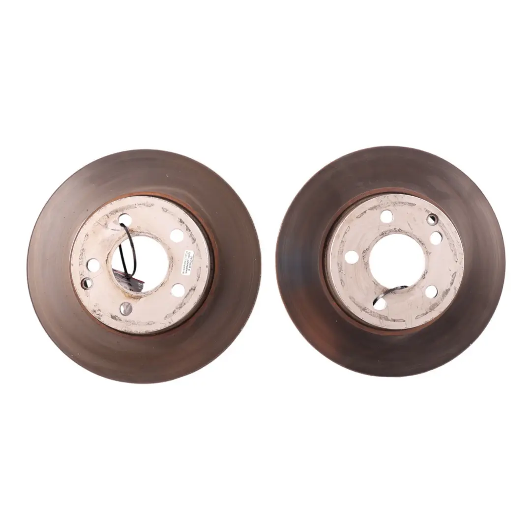 Front Axle Brake Disc SET X2 to Mercedes W204 C204 S204 A207 W212 with Part number A2044210712 Mercedes W204 C204 S204 A207 W212 Front Axle Brake Disc SET X2 - SKU A2044210712 - Part number A2044210712