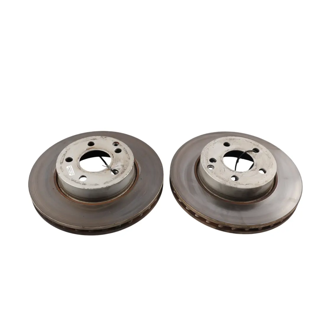 Mercedes W204 C204 S204 A207 W212 Front Axle Brake Disc SET X2 - SKU A2044210712 - Part number A2044210712