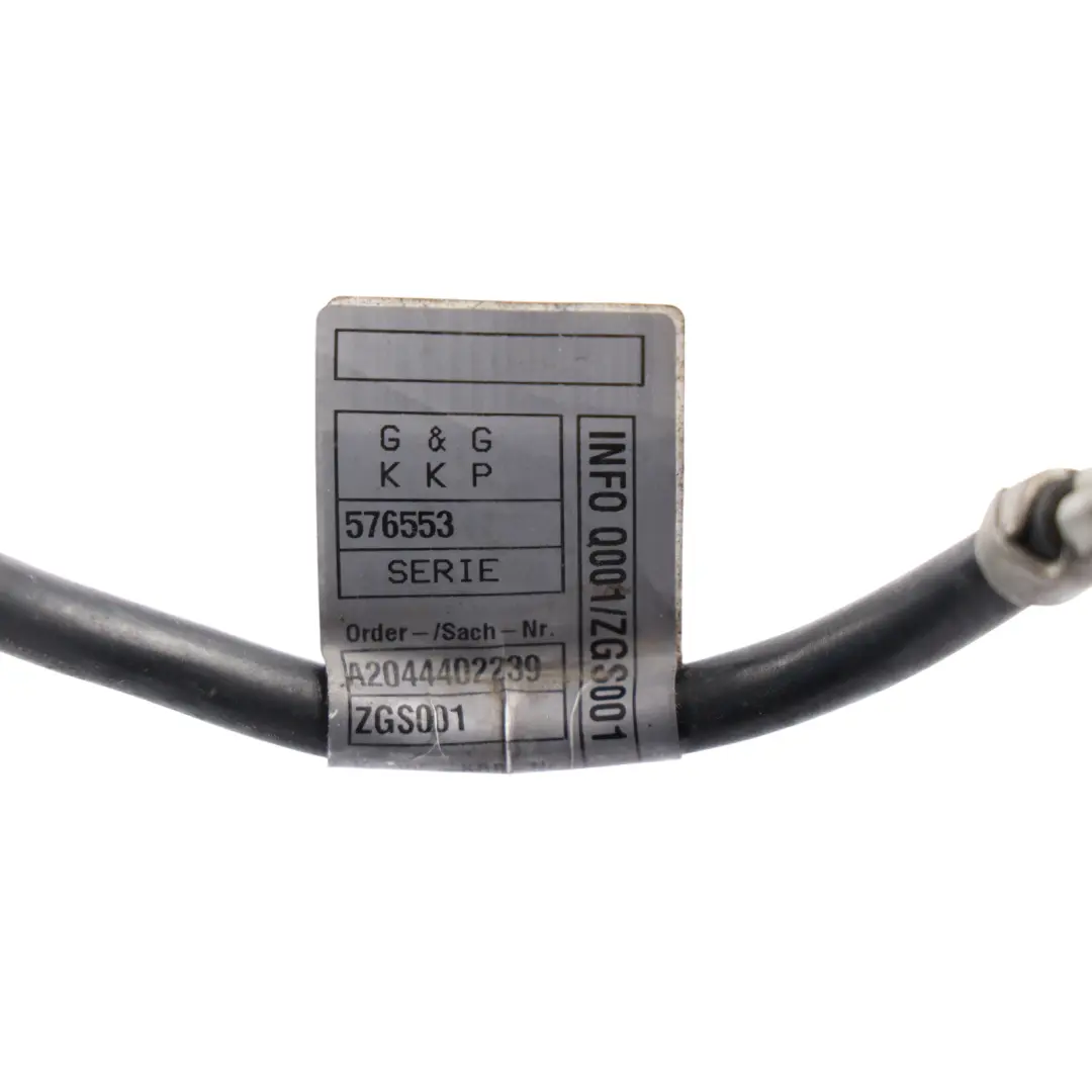 Mercedes W204 Battery Ground Cable Wiring Harness OM642 Diesel - SKU RHD-A2044402239 - Part number A2044402239