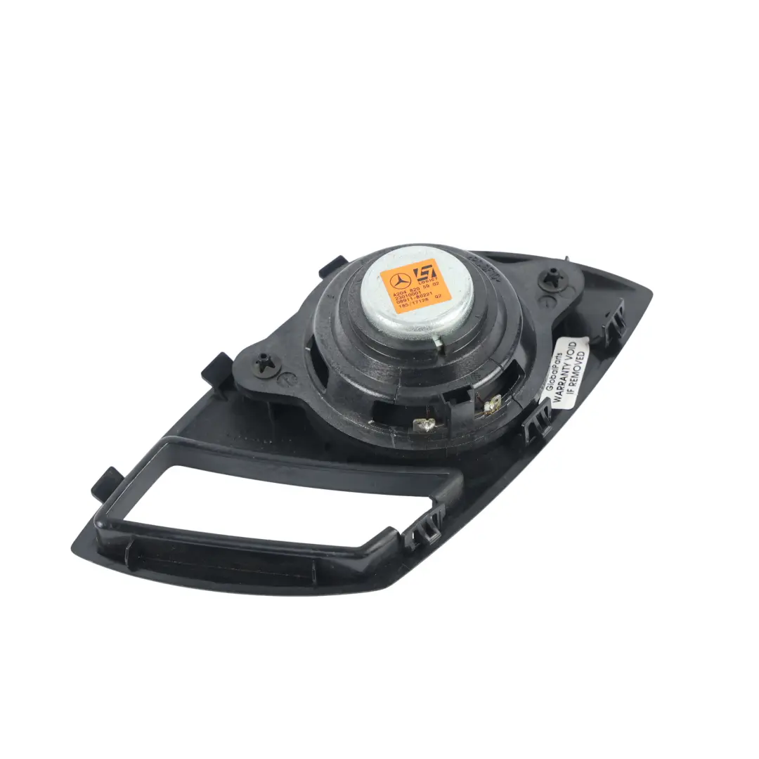 Speaker Loudspeaker Cover Trim Right O/S to Mercedes S204 Rear with Part number A2046930230 Mercedes S204 Rear Speaker Loudspeaker Cover Trim Right O/S - SKU A2046930230 - Part number A2046930230