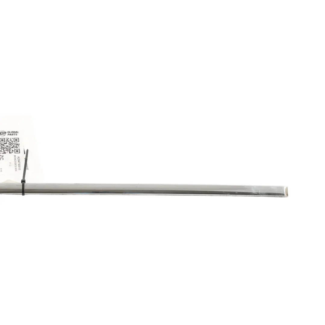 Door Strip Moulding Trim Rear Left N/S to Mercedes W204 S204 with Part number A2047300180 Mercedes W204 S204 Door Strip Moulding Trim Rear Left N/S - SKU A2047300180 - Part number A2047300180