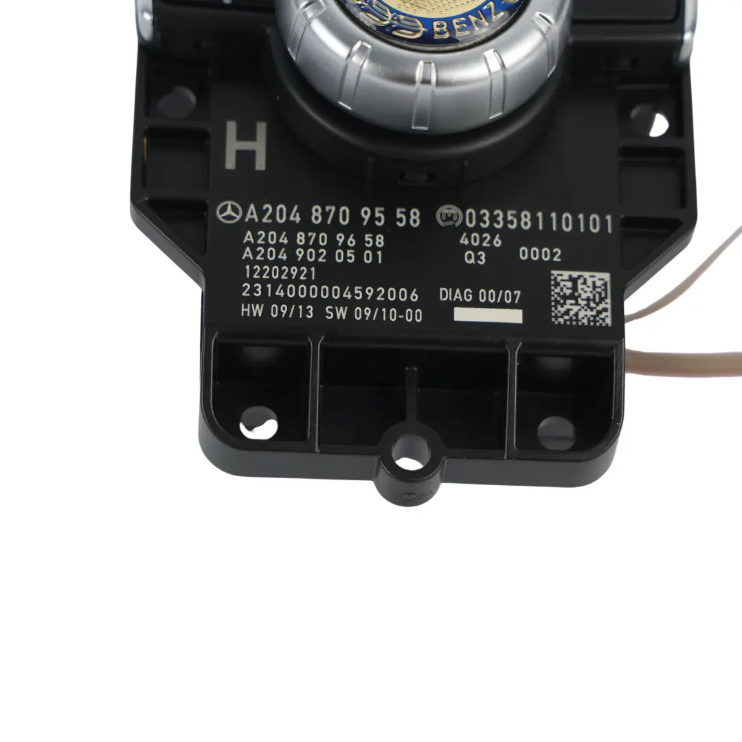 Mercedes C207 W212 Bouton Commande Radio Contrôleur - SKU A2048709558-3 - Numéro de pièce A2048709558