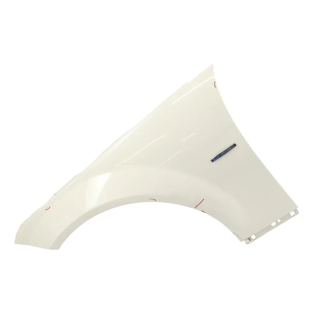 Front Fender Wing Side Panel Left N/S Calcite White - 650 to Mercedes W204 with Part number A2048801318 Mercedes W204 Front Fender Wing Side Panel Left N/S Calcite White - 650 - SKU A2048801318-CW1 - Part number A2048801318