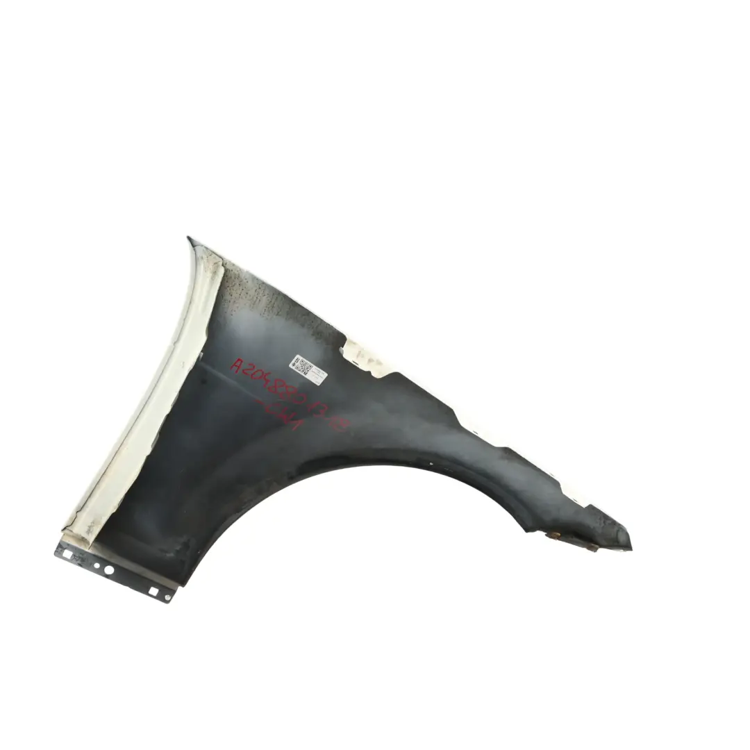 Mercedes W204 Aile Avant Panneau Latéral Gauche Blanc Calcite 650 - SKU A2048801318-CW1 - Numéro de pièce A2048801318