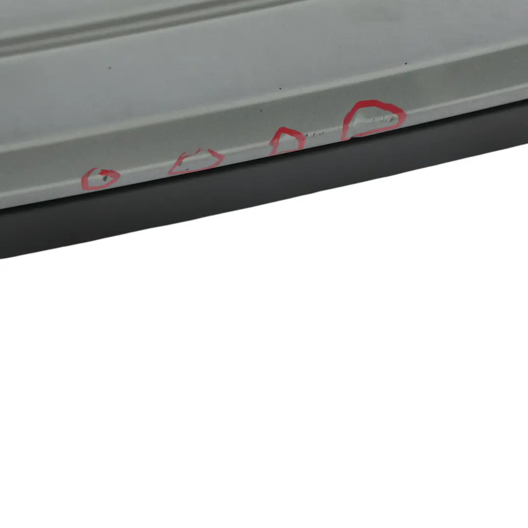 Mercedes W204 Rear Bumper AMG Cover Palladium Silver Metallic - 792 - SKU A2048809347-PAL2 - Part number A2048809347