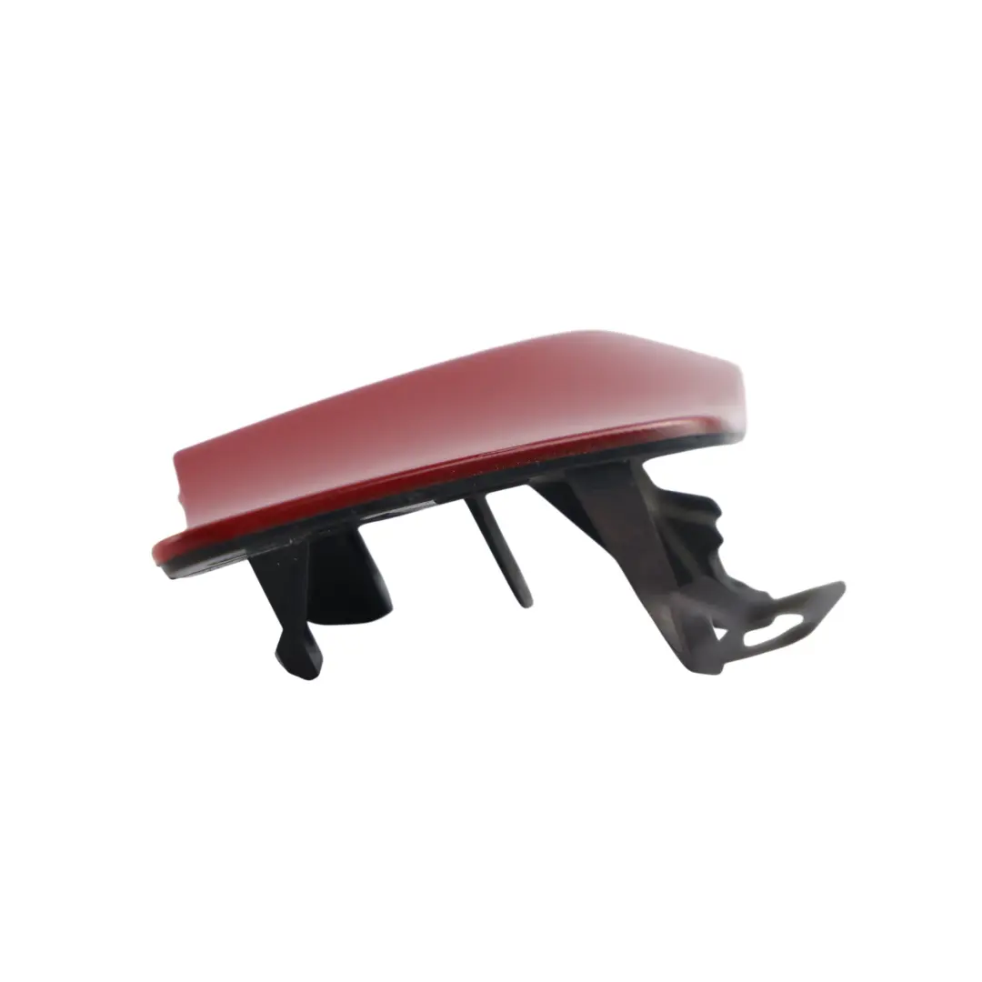 Front Bumper Tow Eye Hook Cover Fire Opal Red - 590 to Mercedes W204 AMG with Part number A2048850526 Mercedes W204 AMG Front Bumper Tow Eye Hook Cover Fire Opal Red - 590 - SKU A2048850526-FUP - Part number A2048850526