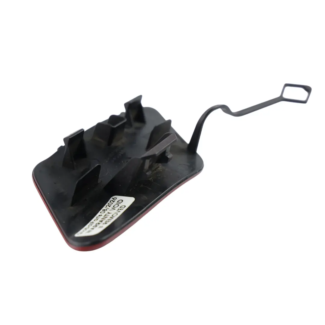 Mercedes W204 AMG Front Bumper Tow Eye Hook Cover Fire Opal Red - 590 - SKU A2048850526-FUP - Part number A2048850526