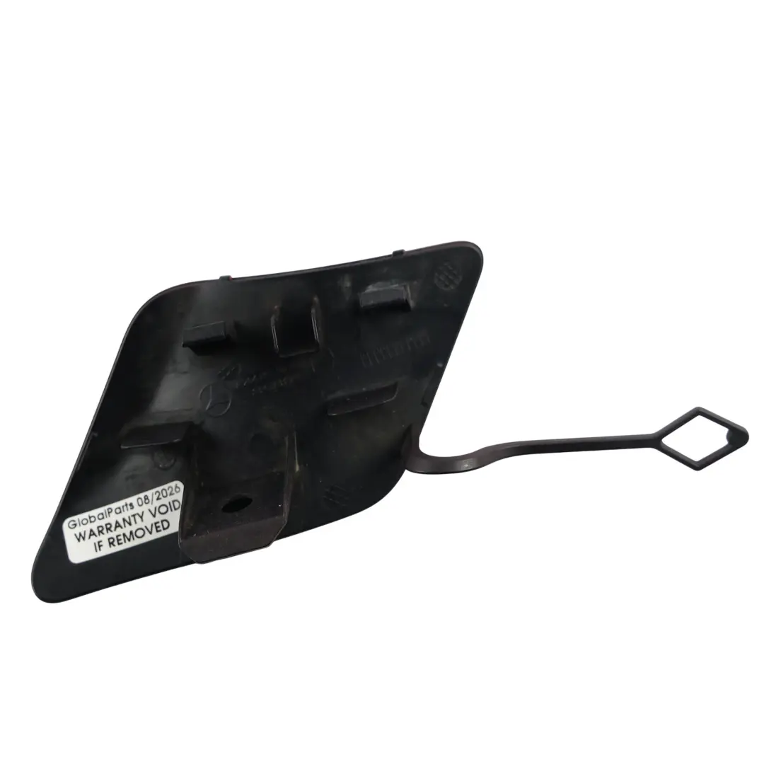 Mercedes W204 AMG Front Bumper Tow Eye Hook Cover Fire Opal Red - 590 - SKU A2048850526-FUP - Part number A2048850526